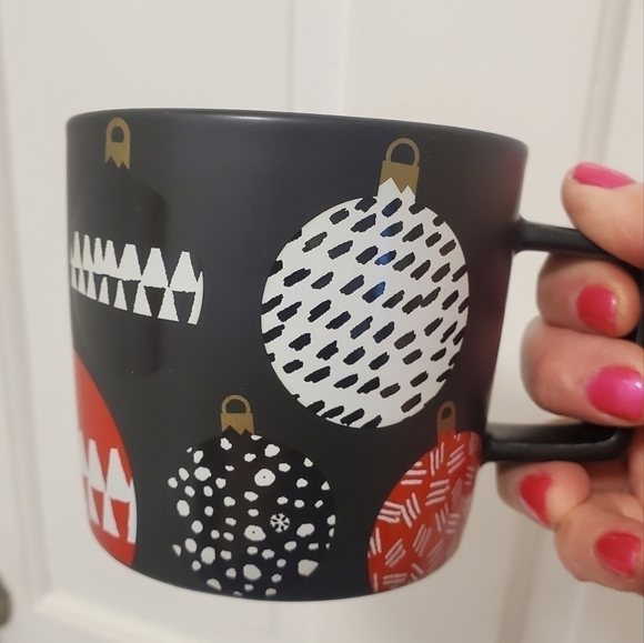 Starbucks Holiday Mug Ornaments black red and white - Picture 3 of 10